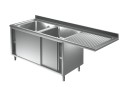 Seria 600 Cu 2 Cuve tip dulap si picurator suspendat